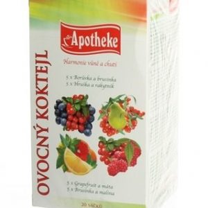 Apotheke Ovocný koktail 4v1 20 x 2 g