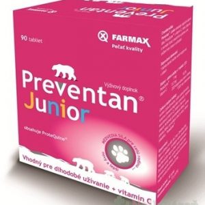 FARMAX Preventan Junior + vitamín C, 90 tbl