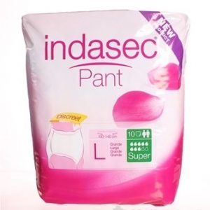 Indasec pant super L 10 ks