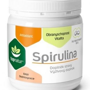 Topnatur Spirulina 750 tbl.