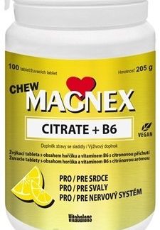 Vitabalans MAGNEX CITRATE + B6 CHEW