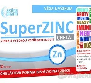 Astina SuperZINC CHELÁT