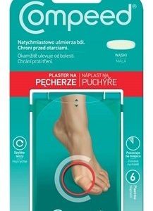 Compeed NÁPLASŤ na pľuzgiere malá, 6ks