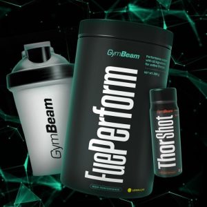 FuePerform - GymBeam, príchuť zelené jablko, 390g