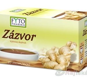 Fyto zázvor porciovaný 20 x 1 g
