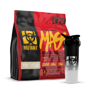 Gainer Mutant Mass - PVL, príchuť jahoda banán, 6800g