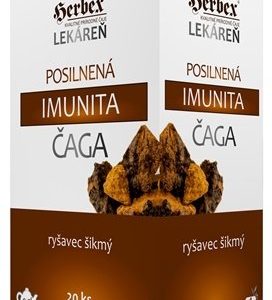 HERBEX Posilnená imunita ČAGA, čaj porcovaný 20x3g