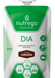 Nutrego DIA s príchuťou čokoláda tekutá výživa 12x200ml