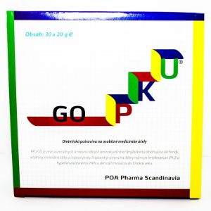 PKU GO, prášok bez fenylalanínu pre deti (1-10 rokov), 30x20g, Doprava zadarmo