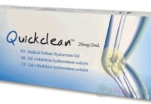 Quickclean 20 mg/2 ml gél s hyaluronátom sodným na osteoartrózy kĺbov 2 ml