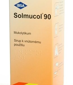 Solmucol sirup na vykašliavanie 90 ml