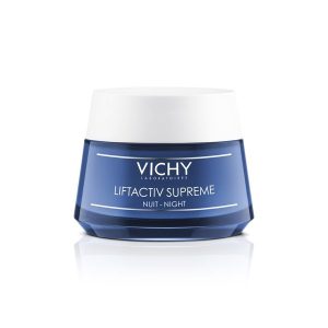 Vichy Night LiftActiv Supreme Night Complete Anti-Wrinkle & Firming Care Cream 50ml pre ženy, + Darček