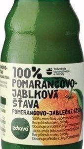 Zdravo 100% POMARANČOVO-JABLKOVÁ ŠŤAVA 200ml