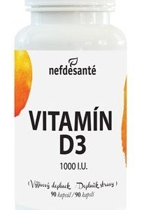nefdesanté VITAMÍN D3 1000 I.U., 90 ks